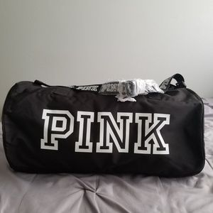 BNWT PINK Victoria's Secret Duffel Bag